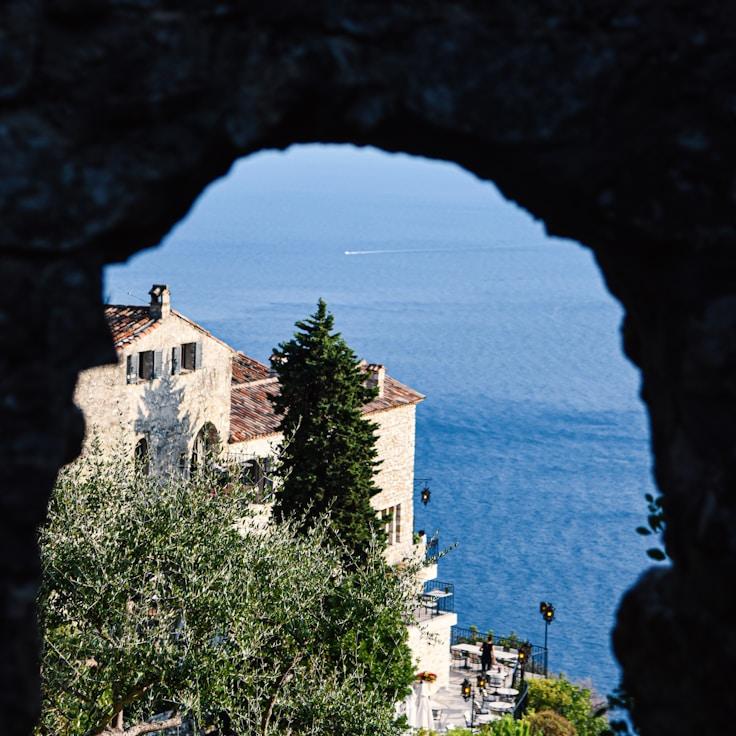 Entertainment zone at night in Italy